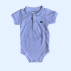Body manga corta estilo chomba blanco Lacoste - 9-12M