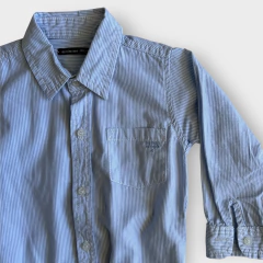 Enterito tipo camisa manga larga celeste Mimo&Co *NUEVO* - 18M en internet