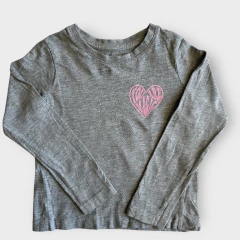 Remera de algodón manga larga gris "Yoy Are Magic" Primark - 2-3A - comprar online