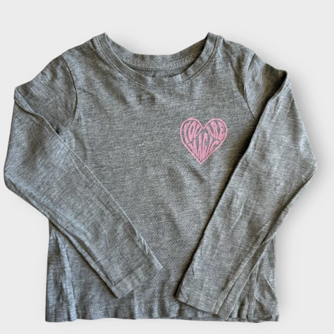 Remera de algodón manga larga gris "Yoy Are Magic" Primark - 2-3A - comprar online