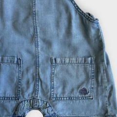 Enterito tipo de jean azul con bolsillos Babycottons - 6M - Comunidad Vestireta
