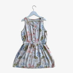 Vestido sin mangas de algodón estampado Cheeky - 10A - comprar online
