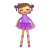 boneca articulada GG bailarina Cloe