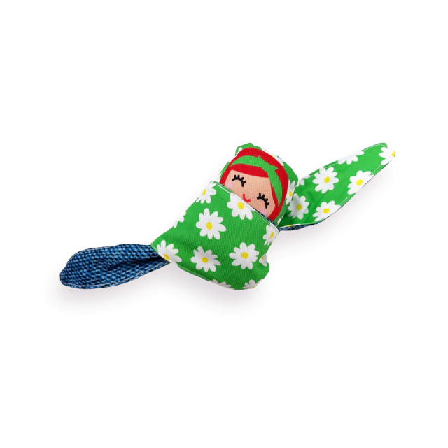 BEBÊ + SLING | ROBERTA | RUIVINHA VERDE FLORES