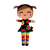 BONECA G | BELINHA | BRANQUINHA SMILE FLOR