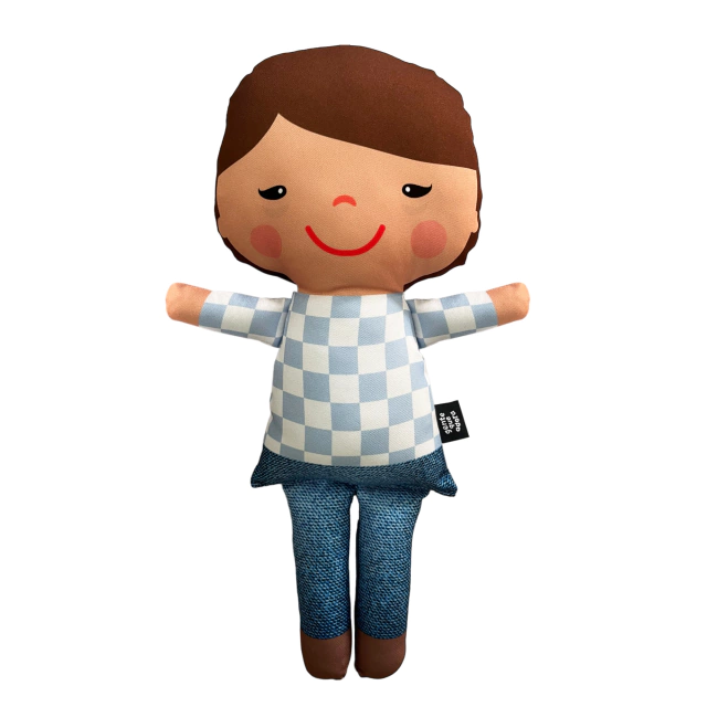 BONECO G | CAIO | T21 SINDORME DE DOWN QUADRICULADO