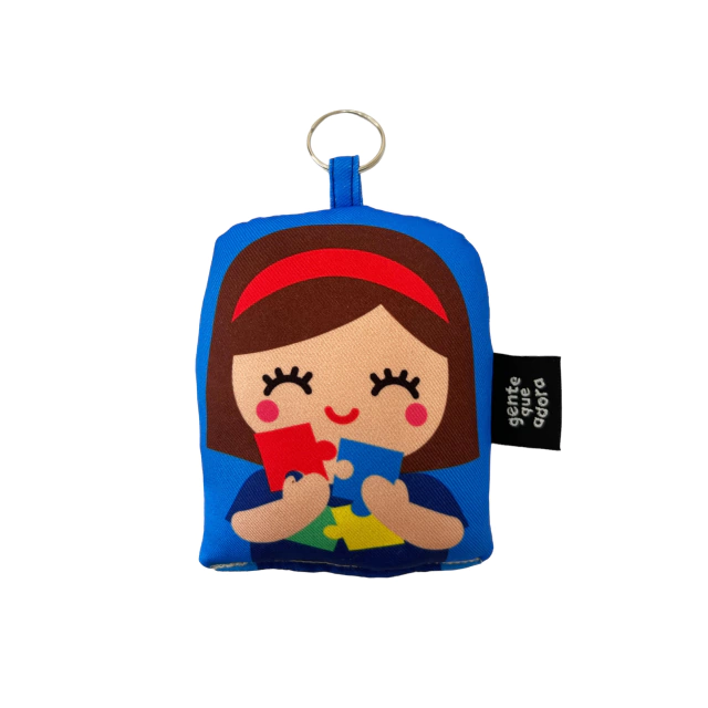 CHAVEIRO | MENINA TEA (Transtorno do Espectro Autista)