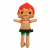 Curupira | Folclore Brasileiro | Brinquedo Educativo e Naninha 40 cm