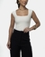 BLUSA POLIAMIDA CHARLOTTE CREME - Kati Store 