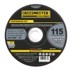 Disco de corte centro deprimido oxido de aluminio 180X3,2 buje 22 CROSSMASTER 9982106.3