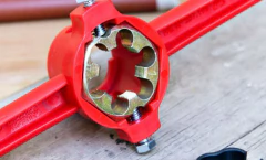 Terraja para tubo plastico hexagonal 1/2 - 3/4 - 1 Sanogass en internet