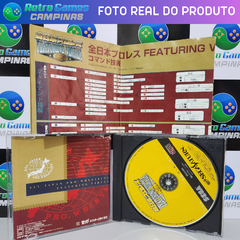 ZEN-NIHON PRO WRESTLING FEATURING VIRTUA - SEGA SATURN na internet