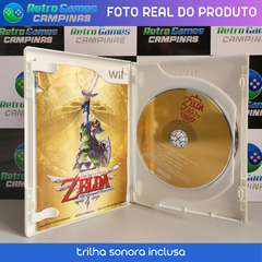 THE LEGEND OF ZELDA SKYWARD SWORD - WII - Nintendo Playstation Mega Drive Atari? Retro Games Campinas!