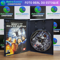 FANTASTIC FOUR RISE OF SILVER SURFER - PS2 - Nintendo Playstation Mega Drive Atari? Retro Games Campinas!
