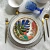 Plato Postre Folie du Bleus