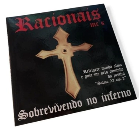 Disco de Vinil Lp Racionais Mcs Sobrevivendo no Inferno