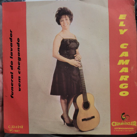Disco de Vinil Compacto Ely Camargo Funeral do Lavrador vem chegando