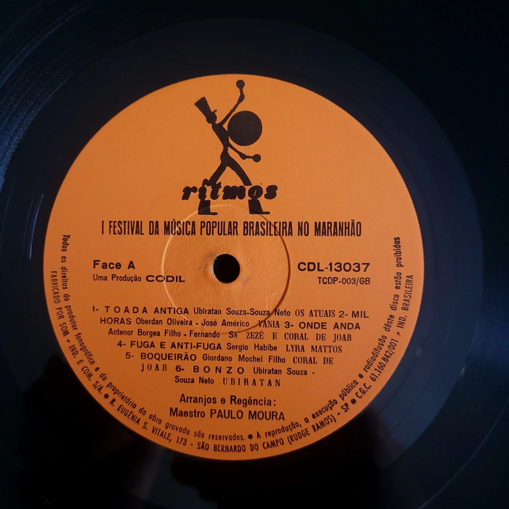 LP Músicas Brasileiras Baptista Siqueira – Canções Brasileiras – Vinyl (10