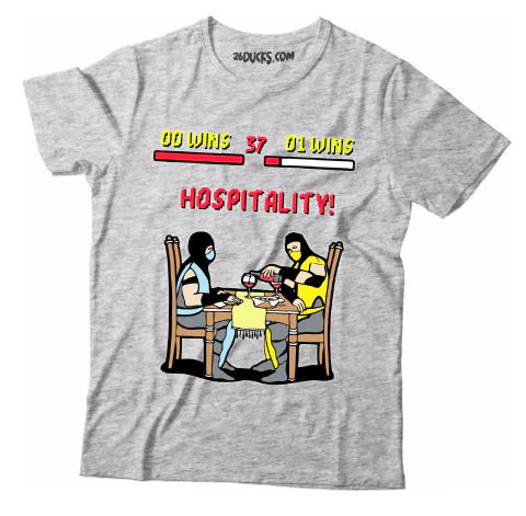 MORTAL KOMBAT HOSPITALITY - 26DUCKS REMERAS