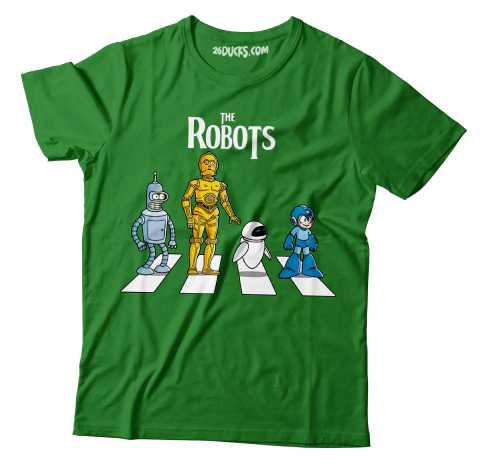 THE ROBOTS - 26DUCKS REMERAS
