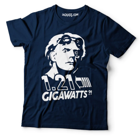 1.21 GIGAWATTS?! en internet