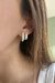 Aros Pireo Silver - KAIA Accesorios