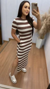 Vestido Promocional Marrom