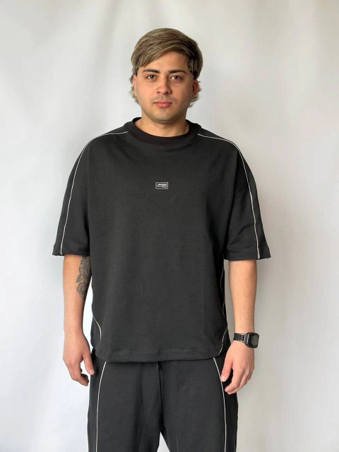 REMERA ZAGUE NEGRO
