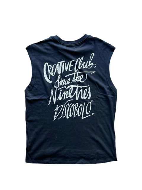 MUSCULOSA OVER BRUSH AZUL NOCHE