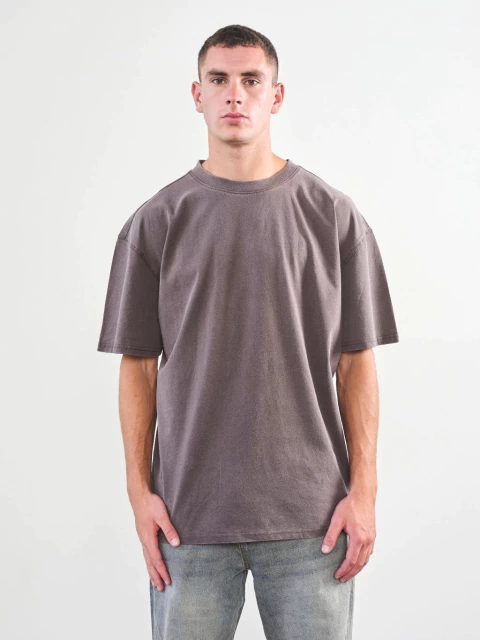 REMERA EL DON STONE WASH OVER CHOCOLATE