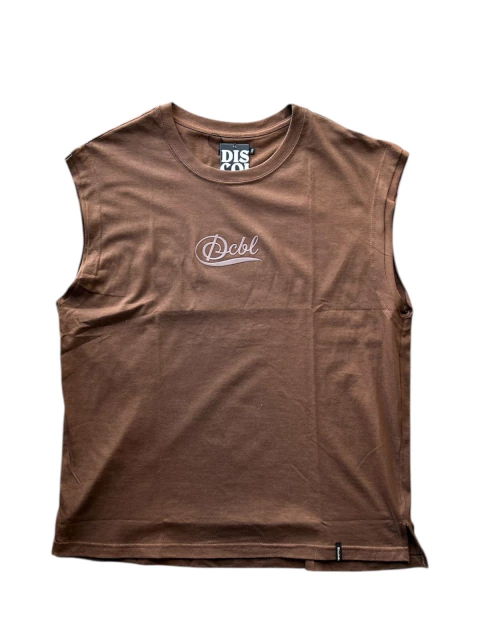 MUSCULOSA VINTAGE CHOCOLATE