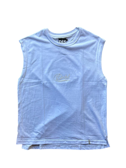 MUSCULOSA VINTAGE BLANCA