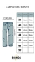 PANTALON CARPINTERO GABARDINA MANNY HABANO en internet