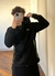CAMPERA DEPORTIVA RIAD NEGRA FRIZADA