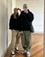 HOODIE BOXY BET NEGRO - comprar online