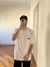 REMERA OVER HTMAC BLANCA