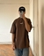 REMERA OVER VILAS CHOCOLATE
