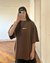 REMERA OVER VILAS CHOCOLATE
