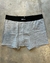 BOXER GRIS MELANGE RAYADO