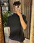 REMERA OVER PALACE BOXY NEGRO