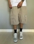 BERMUDA UNICLO CARGO BEIGE (524)