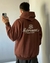 HOODIE OVERSIZE PERMANENT CHOCOLATE