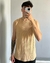 MUSCULOSA WAFFLE KEA CAMEL