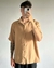 CAMISA DE LINO BARON BLONDE CHOCOLATE MANGA CORTA
