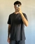 REMERA BASICA REGULAR LONZO GRIS TOPO