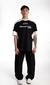REMERA OVER MASERATI NEGRO CON BLANCO SIGNOS - comprar online
