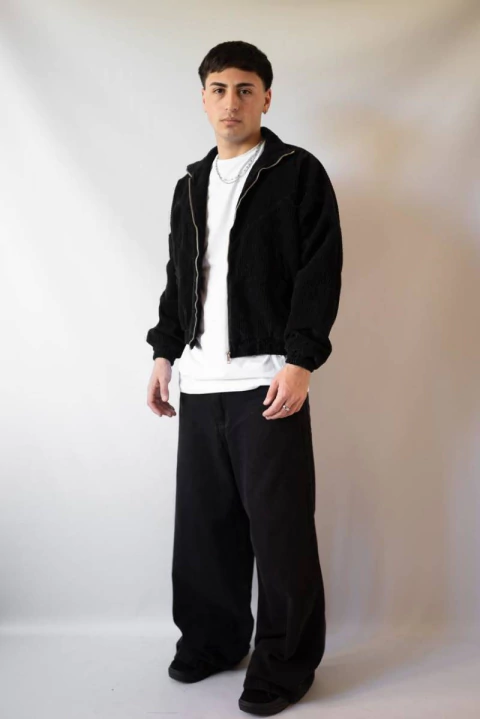 CAMPERA CORDEROY MATTHE NEGRO