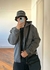 CAMPERA BOMBER ELOI GRIS OSCURO