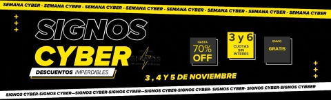 Banner de Signos indumentaria