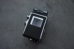 ROLLEIFLEX K4C CON OPTICA CARL ZEISS PLANAR 75MM F3,5 - Oeste Analogico